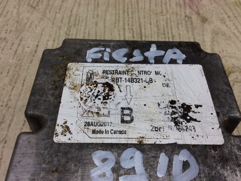 Блок управления AIRBAG FIESTA 08-17 2017 1.6 C16HDEZ