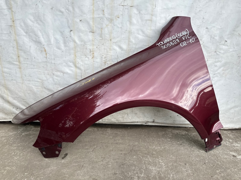 Крыло переднее левое VOLKSWAGEN TOUAREG 02-10 2007 BHK 3.6 7L6 821 101 P Б/У