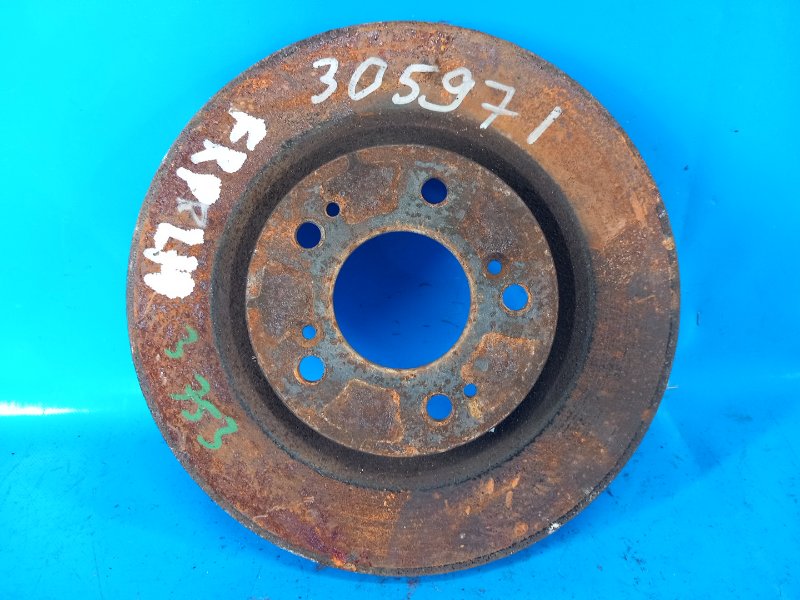 Тормозной диск передний левый CHRYSLER 200 10-14 2013 3.6 ERB 5105514AA Б/У