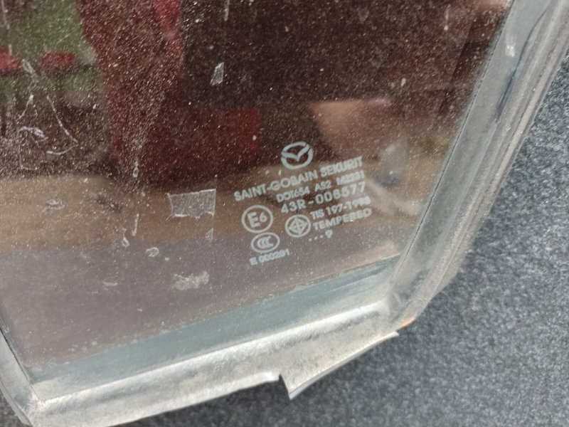 Стекло двери глухое заднее левое MAZDA 3 BL 09-13 2.5 L (L5-VE)