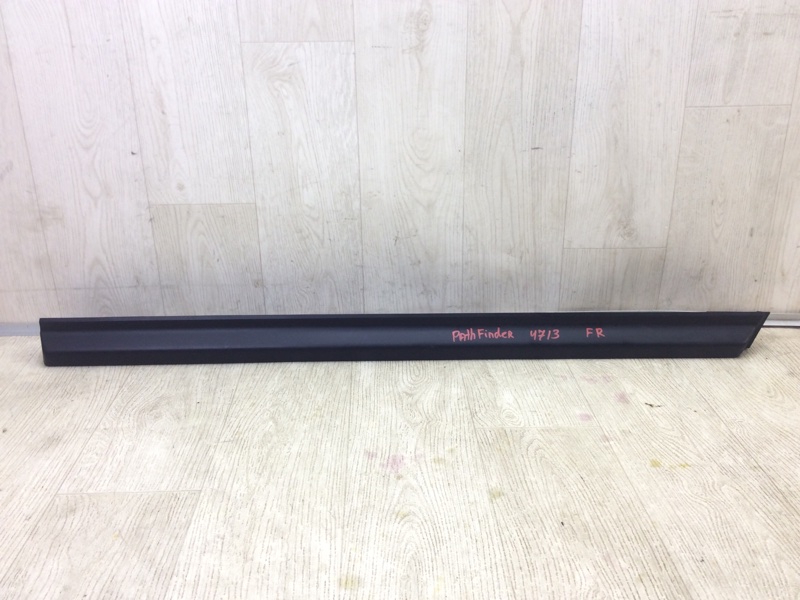 Накладка двери передняя правая NISSAN PATHFINDER R52 12-21 2015 R52 3.5 VQ35DE 808763KA0B Б/У