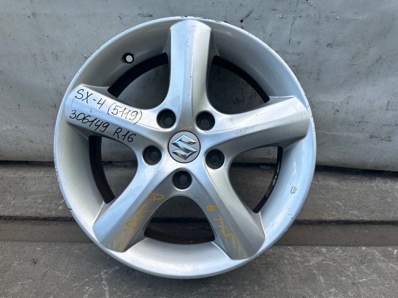 Диск R16 SUZUKI SX4 06-13 2008 2.0 J20A 43200-86880-27N Б/У