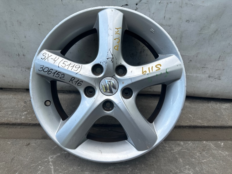 Диск R16 SUZUKI SX4 06-13 2008 2.0 J20A 43200-86880-27N Б/У
