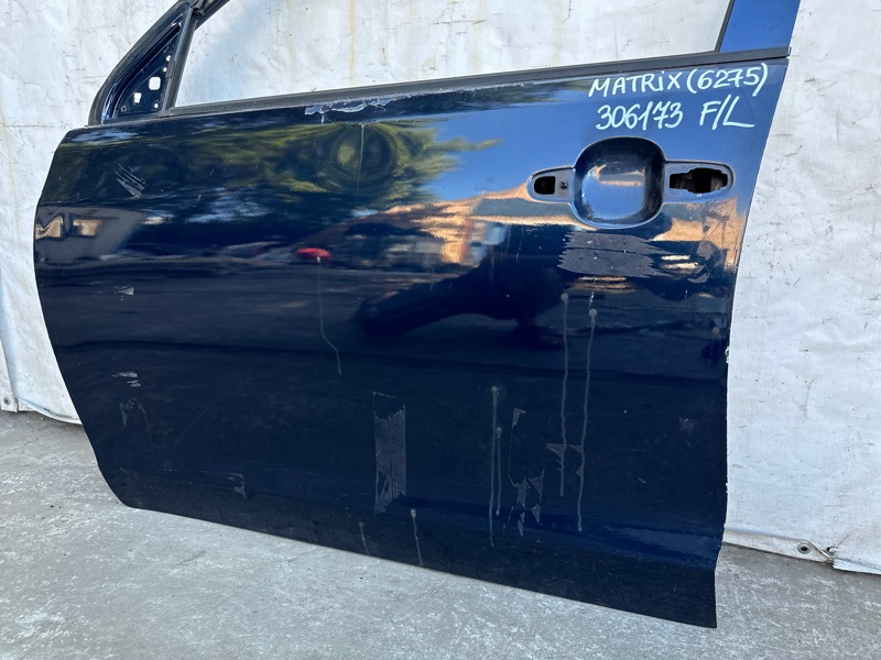 Дверь передняя левая MATRIX 02-08 2002 ZZE132 1.8L 1ZZ-FE Дверь передняя левая MATRIX 02-08 2002 ZZE132 1.8L 1ZZ-FE