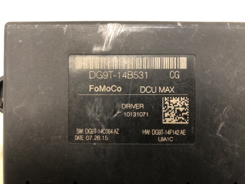 Блок управления дверей передний левый MKZ 13-20 2016 3.7 C37PDED