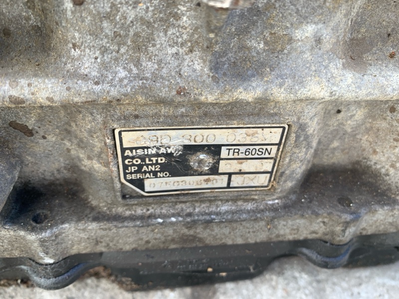 АКПП TOUAREG 02-10 2007 BHK 3.6