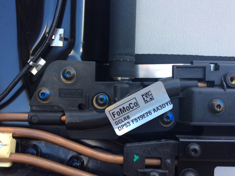 Стекло панорамной крыши MKZ 13-20 2013 2.0 С20HDTX