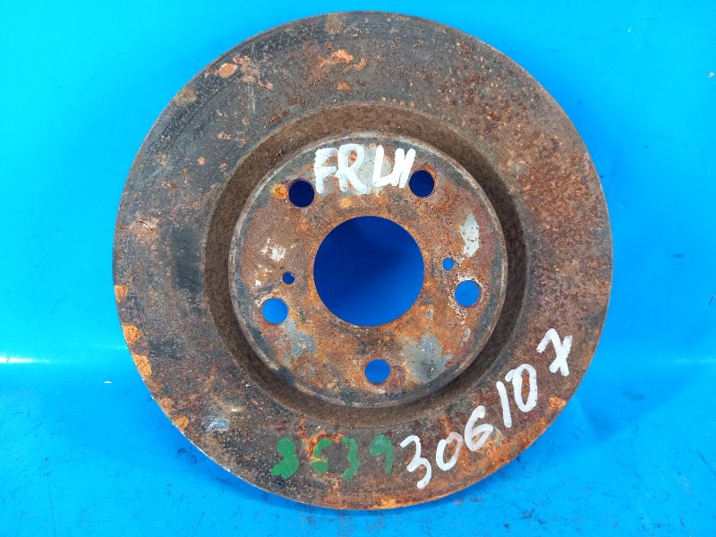 Запчасть тормозной диск передний левый TOYOTA CAMRY 40 06-11 2007 3.5 2GR-FE 43512-06090 Б/У Тормозной диск передний левый TOYOTA CAMRY 40 06-11 2007 3.5 2GR-FE 43512-06090 Б/У