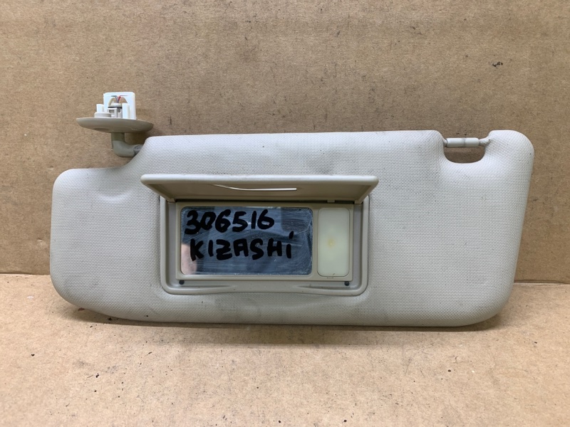 Козырек солнцезащитный левый SUZUKI KIZASHI 09-14 2011 J24B 84802-57L00-V6N Б/У