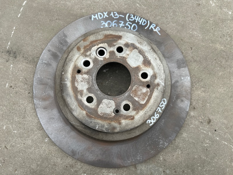 Запчасть тормозной диск задний ACURA MDX (YD3) 13-21 2013 3.5 J35Y5 42510-TZ5-A03 Б/У Тормозной диск задний ACURA MDX (YD3) 13-21 2013 3.5 J35Y5 42510-TZ5-A03 Б/У