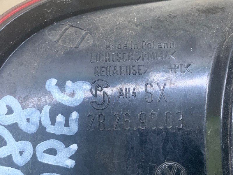 Фонарь внутренний левый TOUAREG 02-10 2007 BHK 3.6 Фонарь внутренний левый TOUAREG 02-10 2007 BHK 3.6