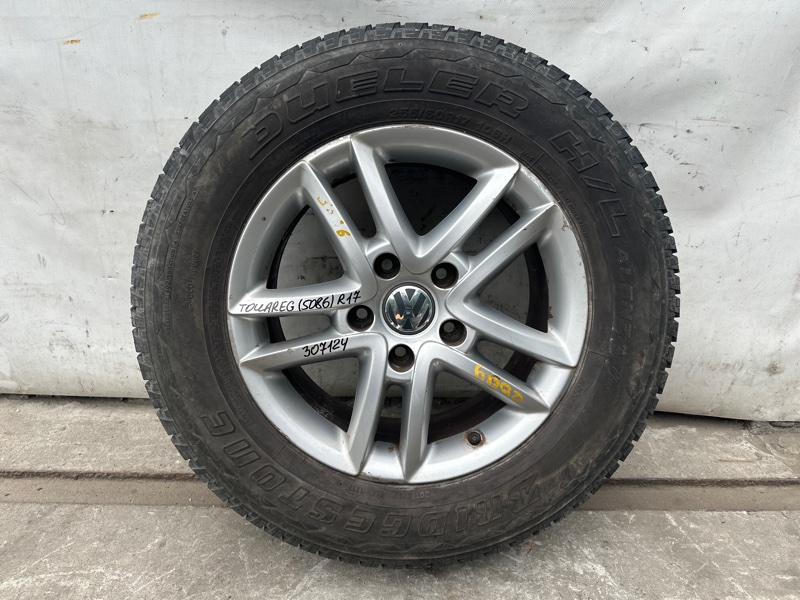 Диск R17 VOLKSWAGEN TOUAREG 02-10 2007 BHK 3.6 7L6 601 025 AK 8Z8 Б/У