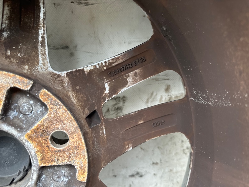 Диск R17 TOUAREG 02-10 2007 BHK 3.6