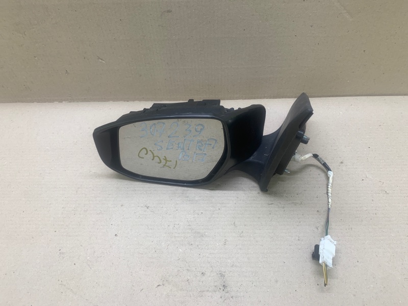 Зеркало левое NISSAN SENTRA B17 12-21 2018 1.8 MRA8DE 96302-3YU1F Б/У