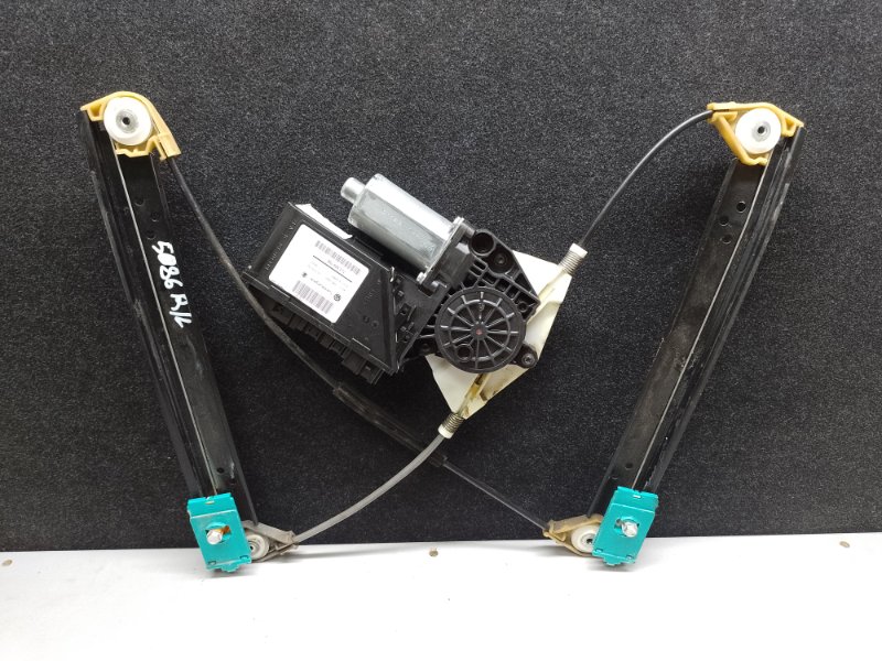 Стеклоподъемник задний левый VOLKSWAGEN TOUAREG 02-10 2007 BHK 3.6 7L0 839 461 D Б/У