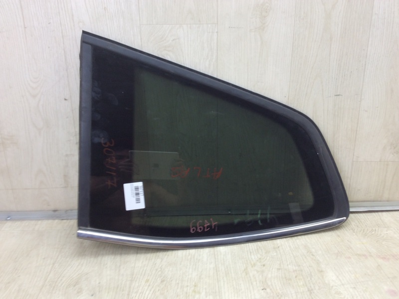 Стекло в кузов заднее левое VOLKSWAGEN ATLAS 17 - 3CN845297F Б/У