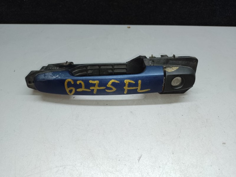 Ручка двери наружная передняя левая TOYOTA MATRIX 02-08 2002 ZZE132 1.8L 1ZZ-FE 69211-02080 Б/У