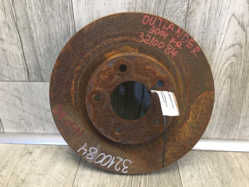 Тормозной диск передний MITSUBISHI OUTLANDER XL 05-13 2007 Внедорожник 3.0 4615A075 Б/У