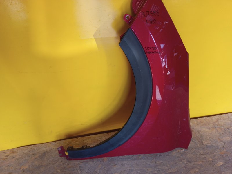 Накладка крыла (расширитель арки) передняя левая KIA NIRO DE 16-22 87711G5000 Б/У