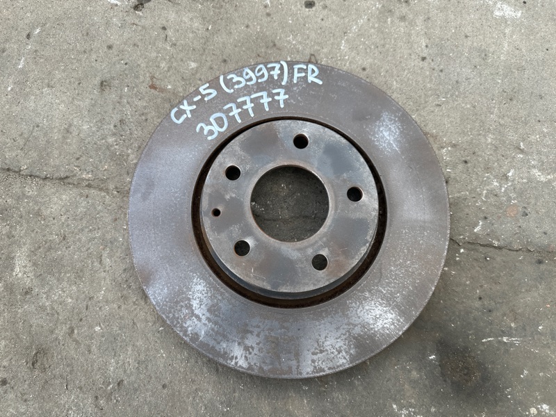 Тормозной диск передний MAZDA CX-5 (KF) 16-21 2018 2.5 PY-VPS KD45-33-251 Б/У