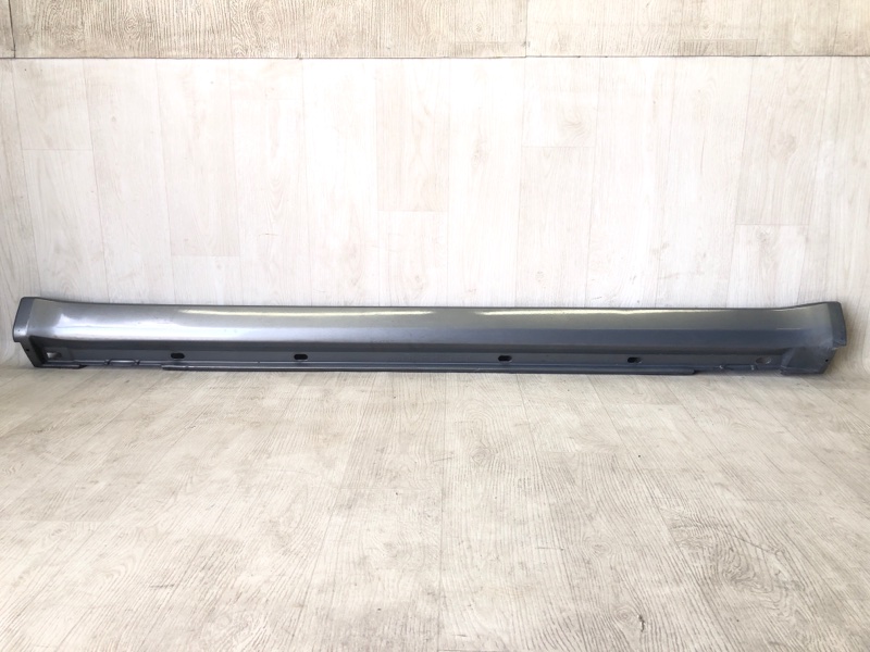 Накладка порога наружная правая SUBARU OUTBACK 03-09 BP 2005 2.5 EJ253 91112AG34A Б/У