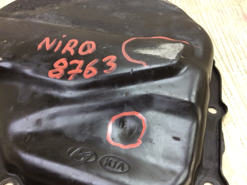 Поддон двигателя NIRO 16- 2017 1.6 G4LE