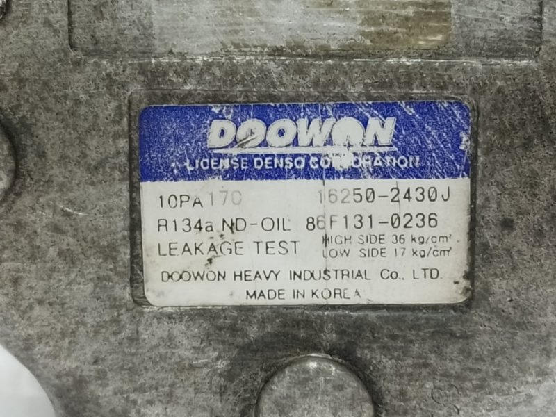 Компрессор кондиционера TUCSON 04-10 2006 2.7 G6BA