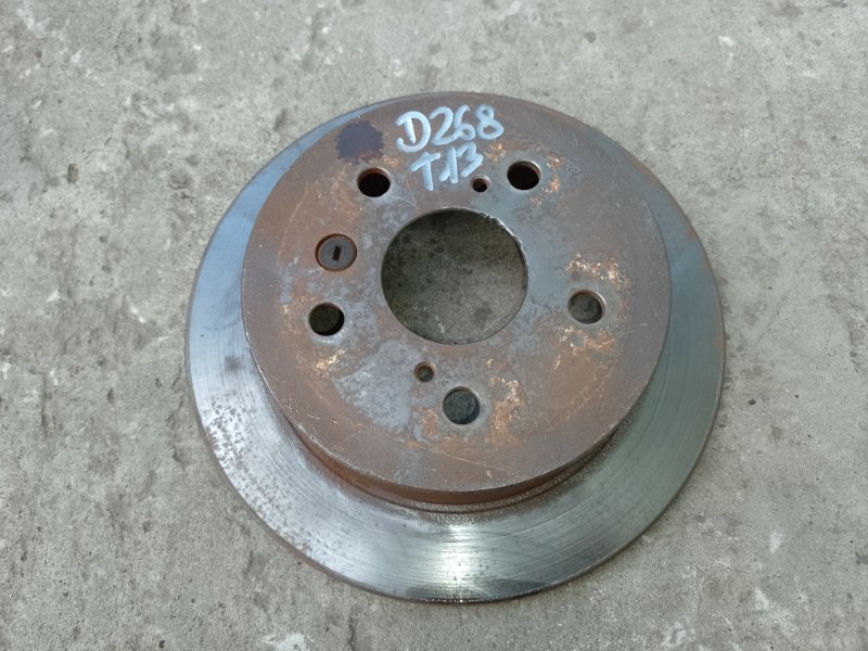 Тормозной диск задний TOYOTA CAMRY 30 02-06 2003 30 2.4 2AZFE 42431-06050 Б/У