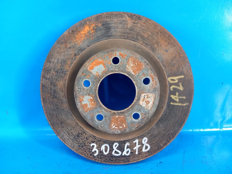 Тормозной диск передний правый JEEP COMPASS 06-16 2014 2.0 ECN 5105514AA Б/У