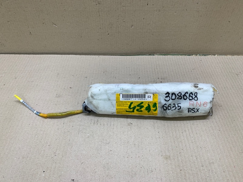 Подушка безопасности в сиденье правая MITSUBISHI ASX / OUTLANDER SPORT 10-21 2012 2.0 4B11 GA332-00980 Б/У