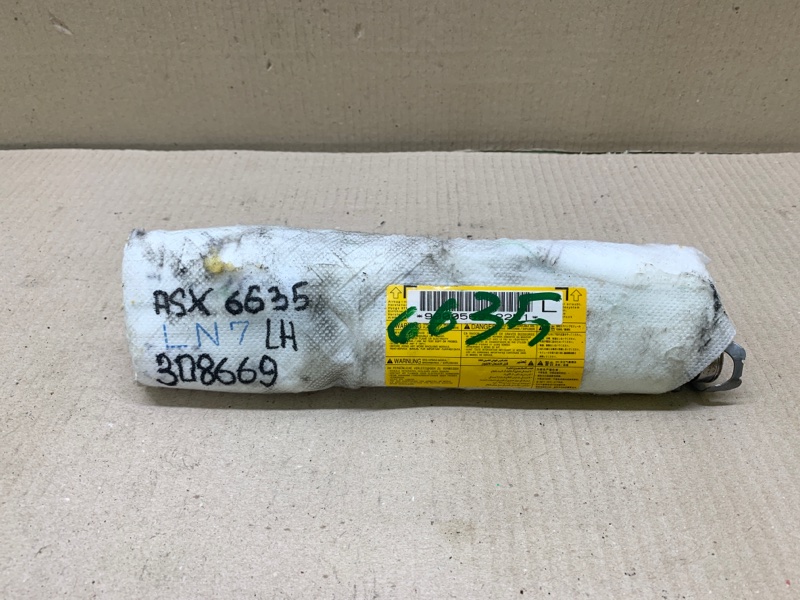 Подушка безопасности в сиденье левая MITSUBISHI ASX / OUTLANDER SPORT 10-21 2012 2.0 4B11 GA332-00980 Б/У