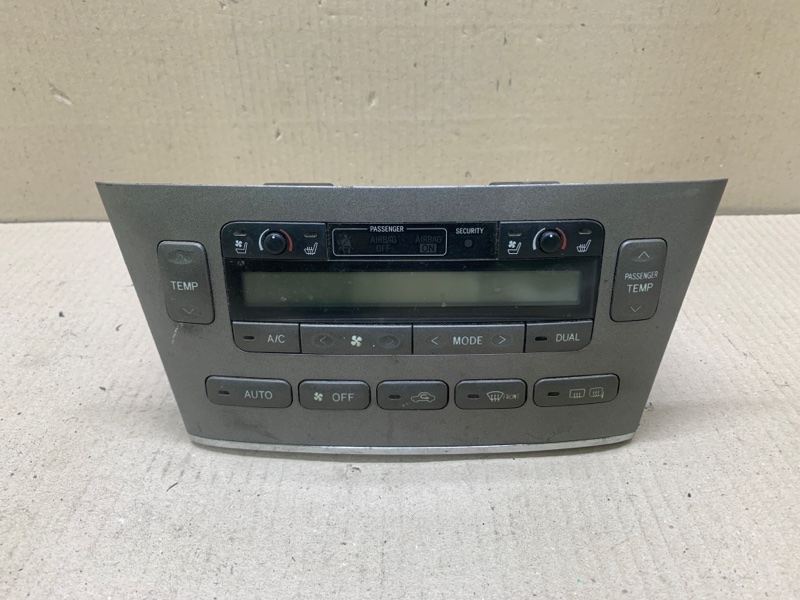 Блок управления печкой LEXUS ES300 ES330 01-06 2005 3.3 3MZFE 55902-33700 Б/У