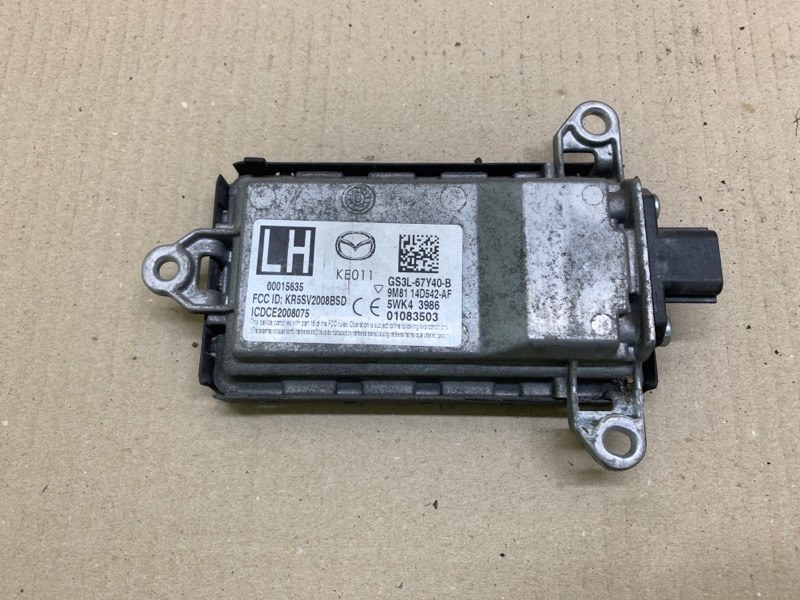 Датчик слепых зон задний левый MAZDA 6 GH 07-12 2008 2.5 L (L5-VE) GS3L-67-Y4XC Б/У