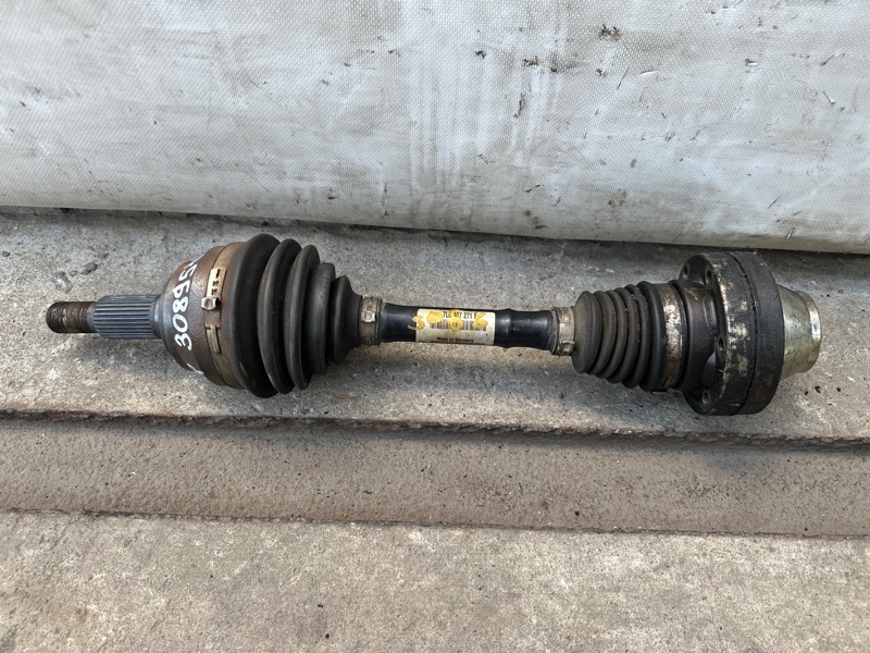 Привод передний VOLKSWAGEN TOUAREG 02-10 2007 BHK 3.6 7L0 407 271 F Б/У