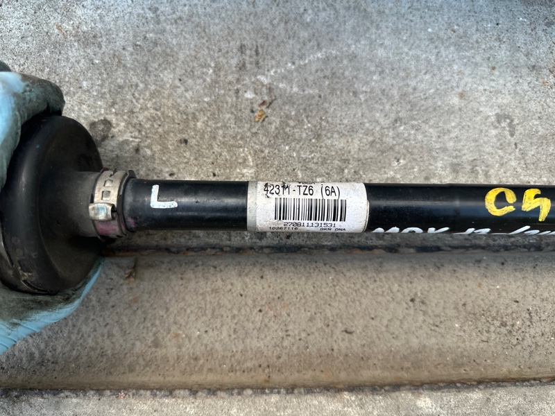 Привод задний левый MDX (YD3) 13-21 2013 3.5 J35Y5