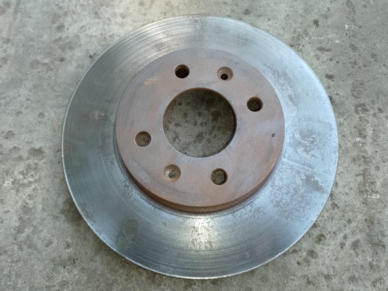 Тормозной диск передний HYUNDAI ACCENT MC 06-10 2009 1.6 G4ED 51712-1G000 Б/У