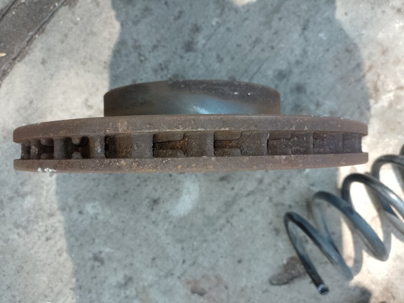 Тормозной диск передний левый VOLKSWAGEN TOUAREG 02-10 BHK 3.6