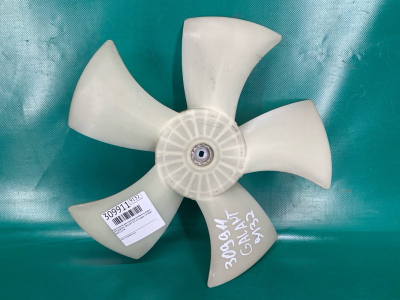 Крыльчатка вентилятора основного радиатора левая MITSUBISHI GALANT 03-12 2012 Седан 2.4 4G69 MR312178 Б/У