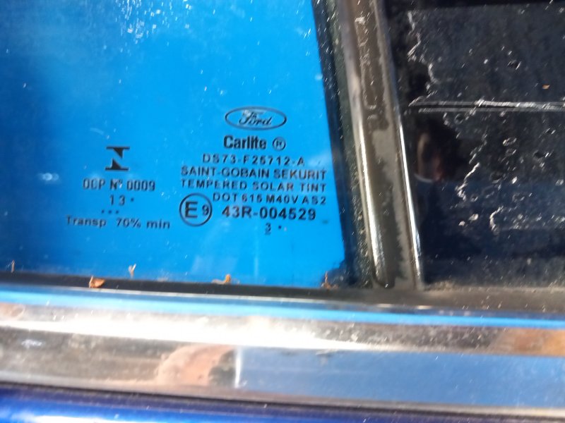 Стекло двери заднее правое FUSION 14- 2014 C25HDEX