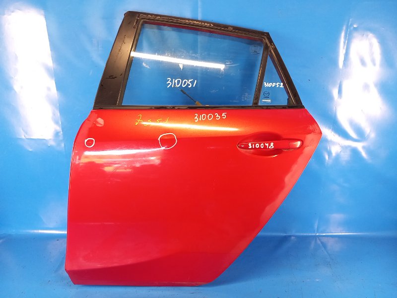 Дверь задняя левая MAZDA 3 BL 09-13 2009 2.5 L (L5-VE) BBY9-73-02X Б/У
