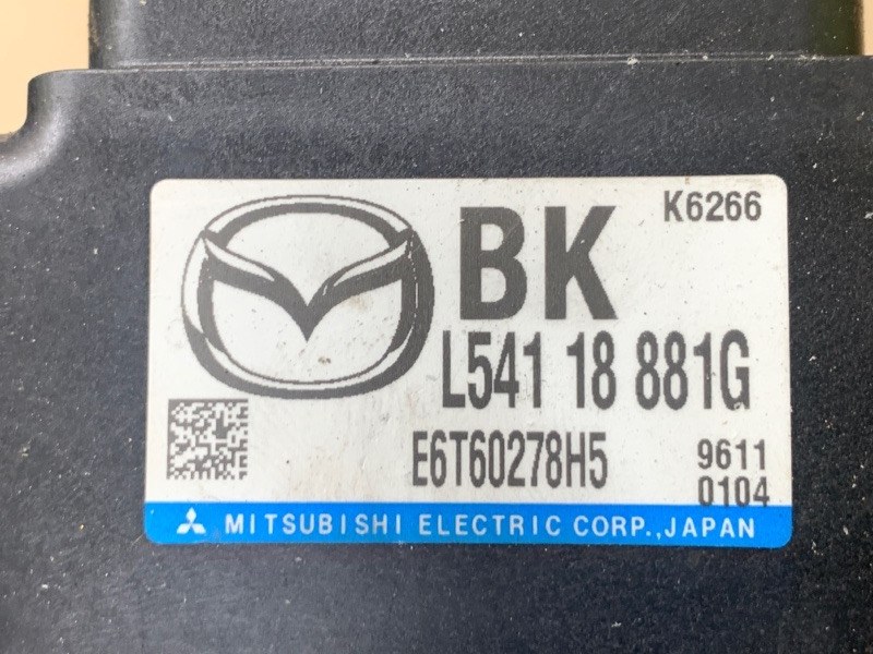 Блок управления двигателем 3 BL 09-13 2009 2.5 L (L5-VE)