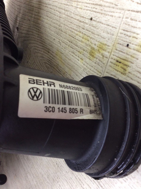 Радиатор интеркулера VOLKSWAGEN TIGUAN 08-17 5N 2.0 CCTA