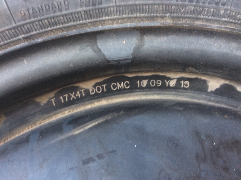 Диск колесный (докатка) CAMRY 40 06-11 2009 3.5 2GR-FE