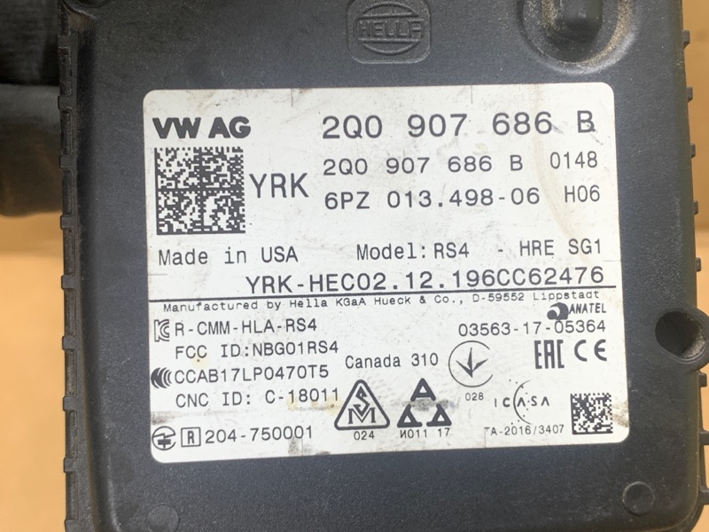 Датчик слепых зон задний правый VOLKSWAGEN JETTA USA 18- DJXA 1.4