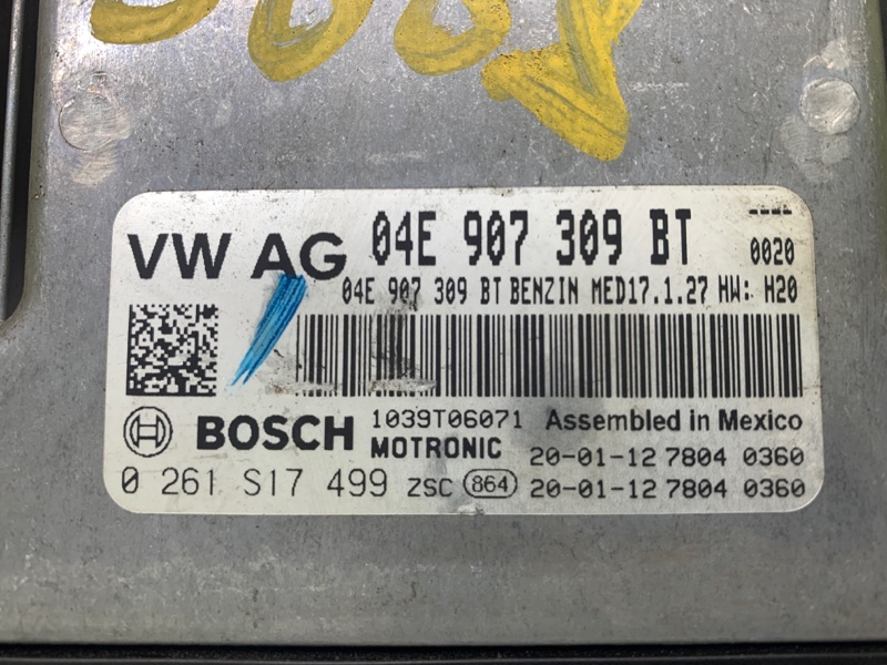 Блок управления двигателем JETTA USA 18- 2020 DJXA 1.4