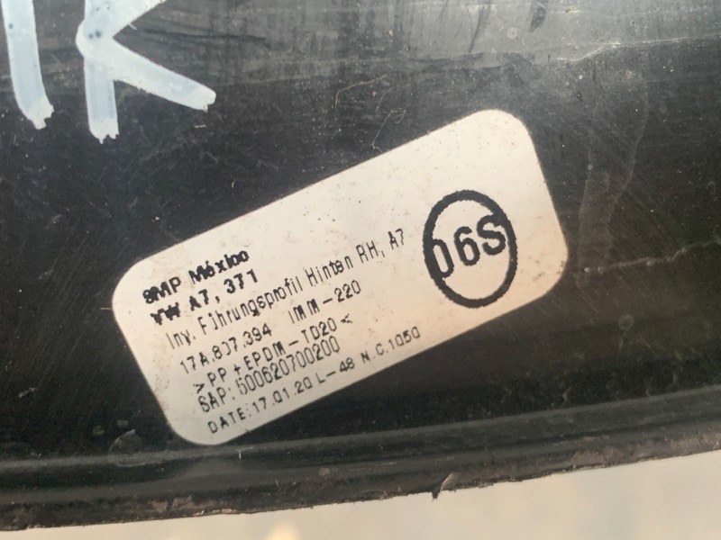 Кронштейн заднего бампера задний правый JETTA USA 18- 2020 DJXA 1.4