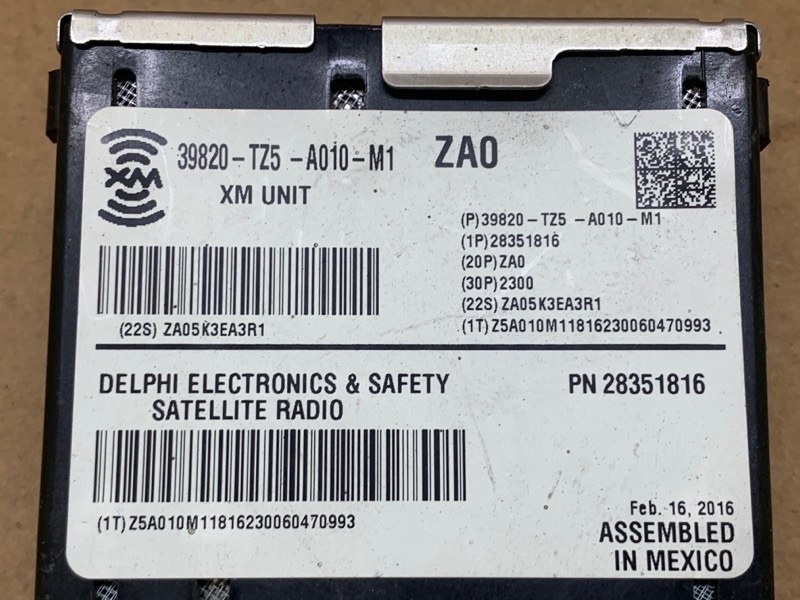 Блок электронный TLX 14-17 2016 2.4 K24W7