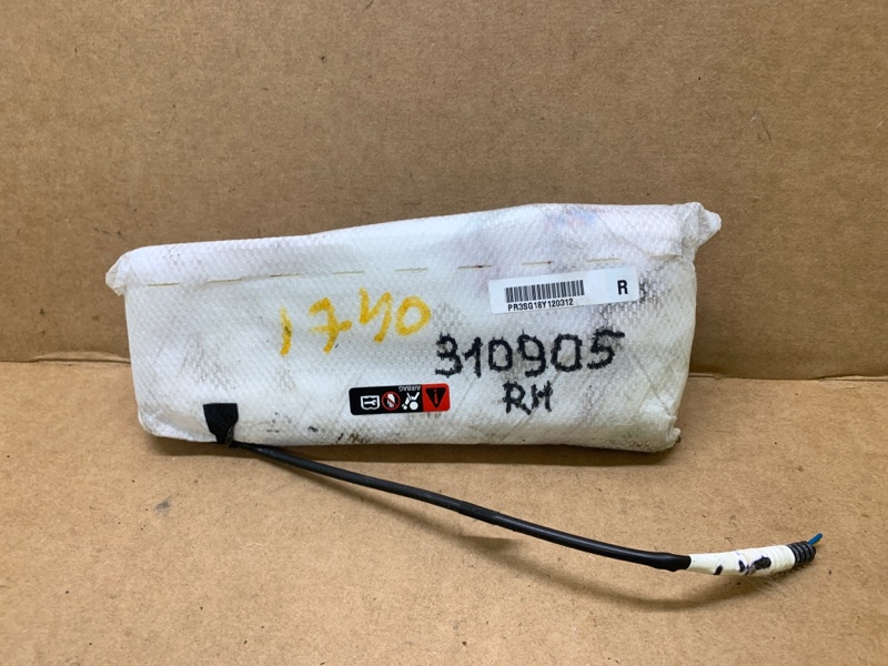 Подушка безопасности в сиденье правая NISSAN SENTRA B17 12-21 2018 1.8 MRA8DE 87601-9AE7E Б/У