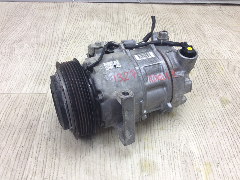 Компрессор кондиционера NISSAN QASHQAI/ROGUE SPORT 14- 2020 J11 2.0L MR20DD 92600-6MA0A Б/У