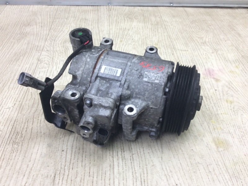 Компрессор кондиционера SUBARU LEGACY 09-15 BM 2012 SEDAN 3.6 EZ36 73111AJ040 Б/У